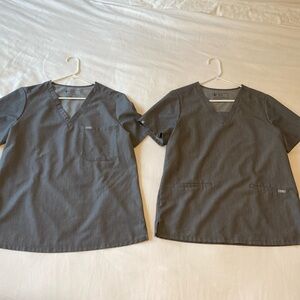 Figs Scrub Tops LOT OF 2